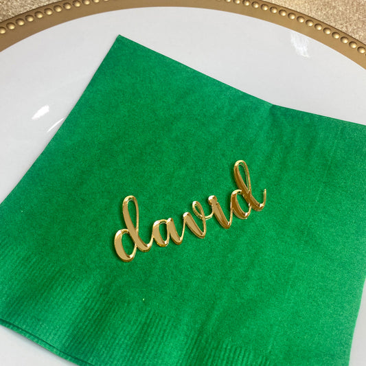 Personalized Name Plate Decor