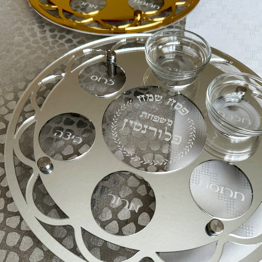 Acrylic Passover Seder Tray